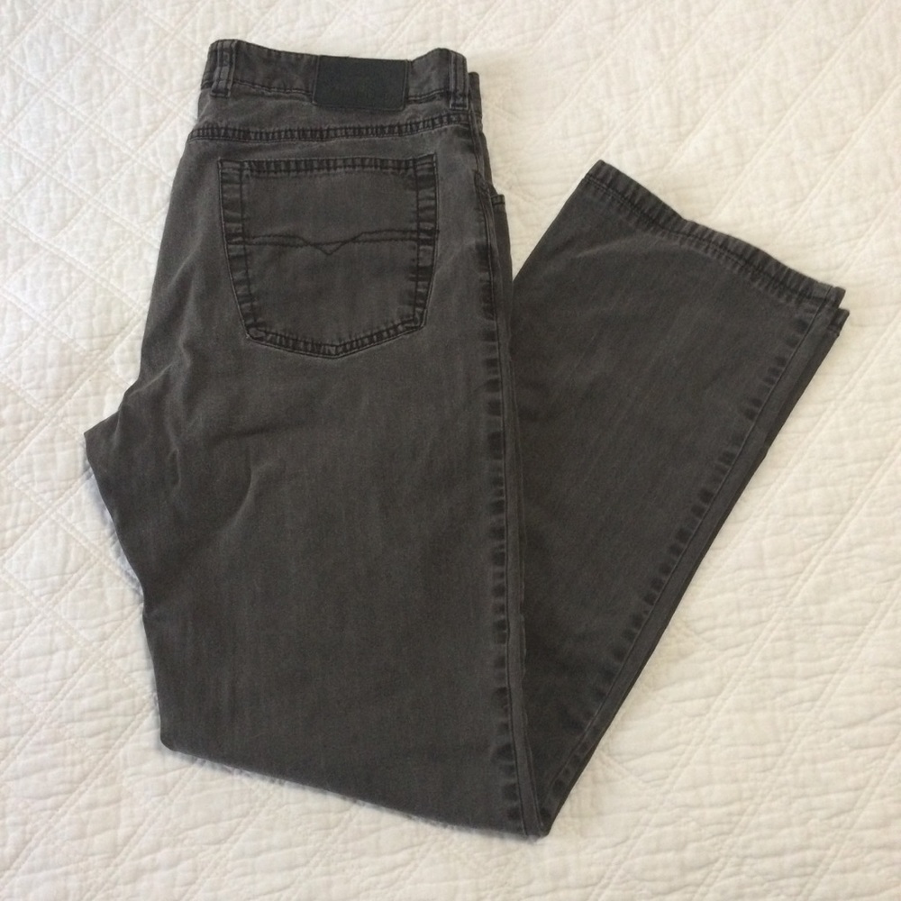 Gardeur faded black wash denim jeans